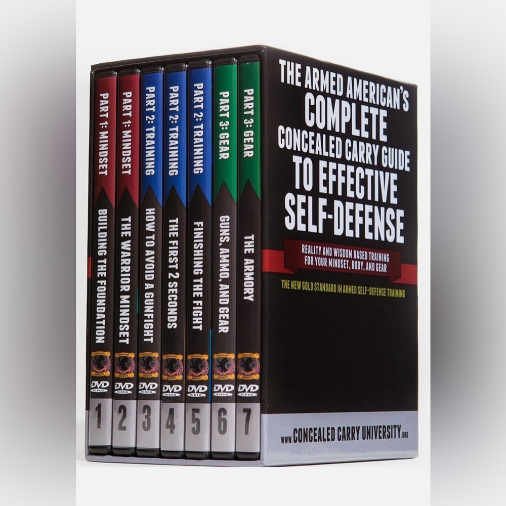 7 DVD Armed American's Complete Concealed Carry Guide To Effective Self-Defense